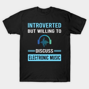 Introverted Electronic Music T-Shirt